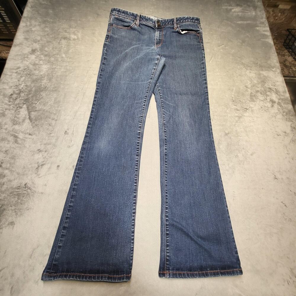 Banana Republic Jeans Womens 31 Blue Bootcut Regular Stretch Medium Wash